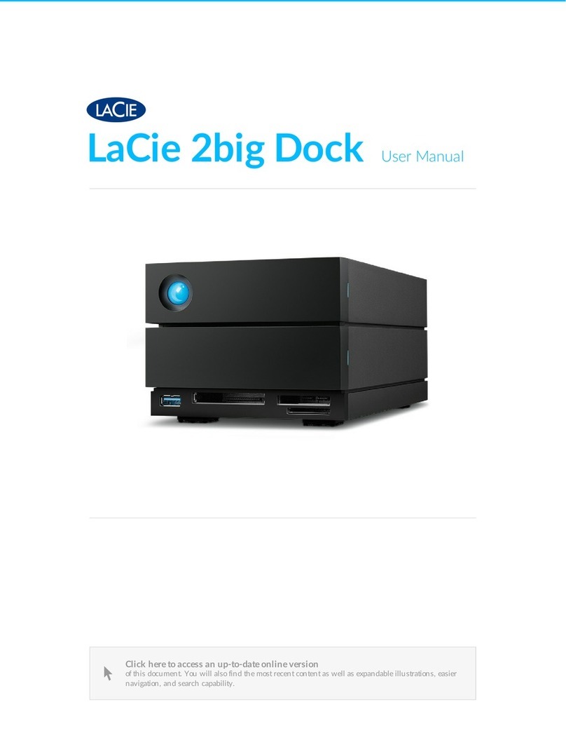 LaCie 2big DOCK Manual de usuario