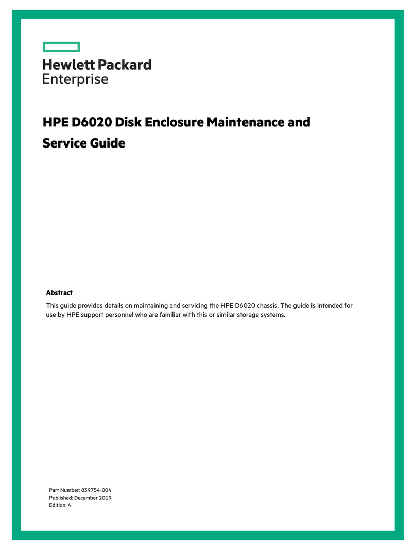 HP HPE D6020 Manual