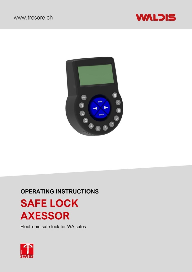 WALDIS AXESSOR Manual de usuario