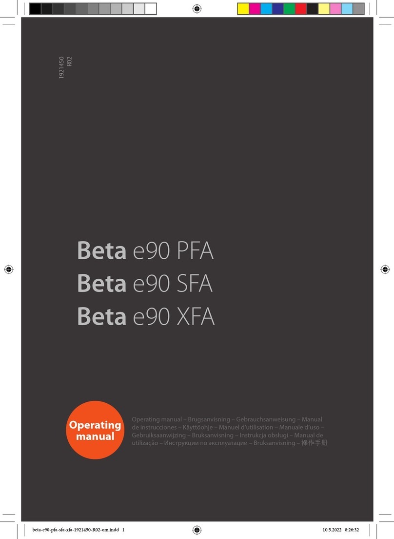 Kemppi Beta e90 PFA Manual de usuario Kemppi Beta e90 PFA Manual de usuario