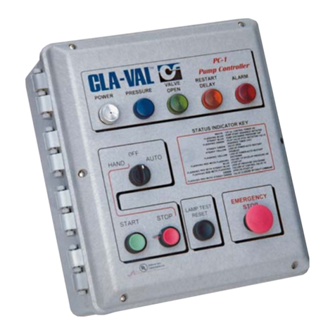 CLA-VAL PC-1 Manual de usuario