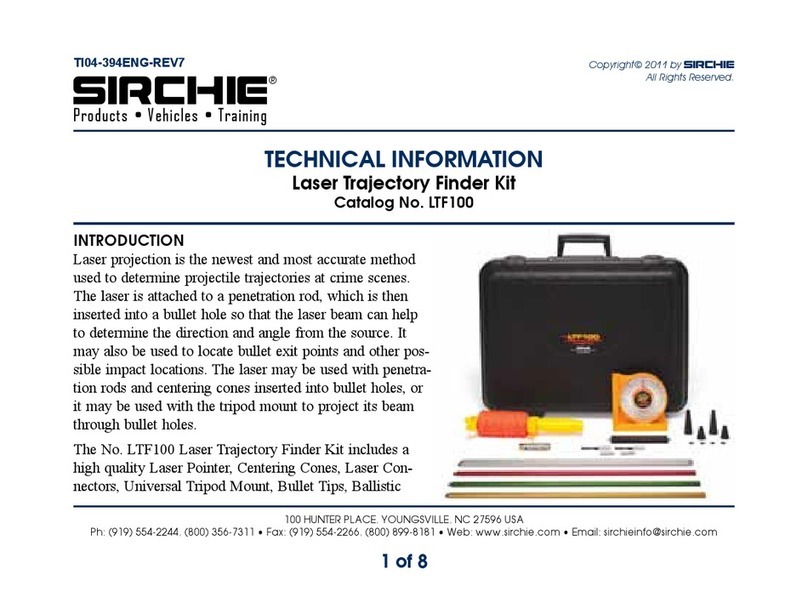 SIRCHIE LTF100 Manual SIRCHIE LTF100 Manual