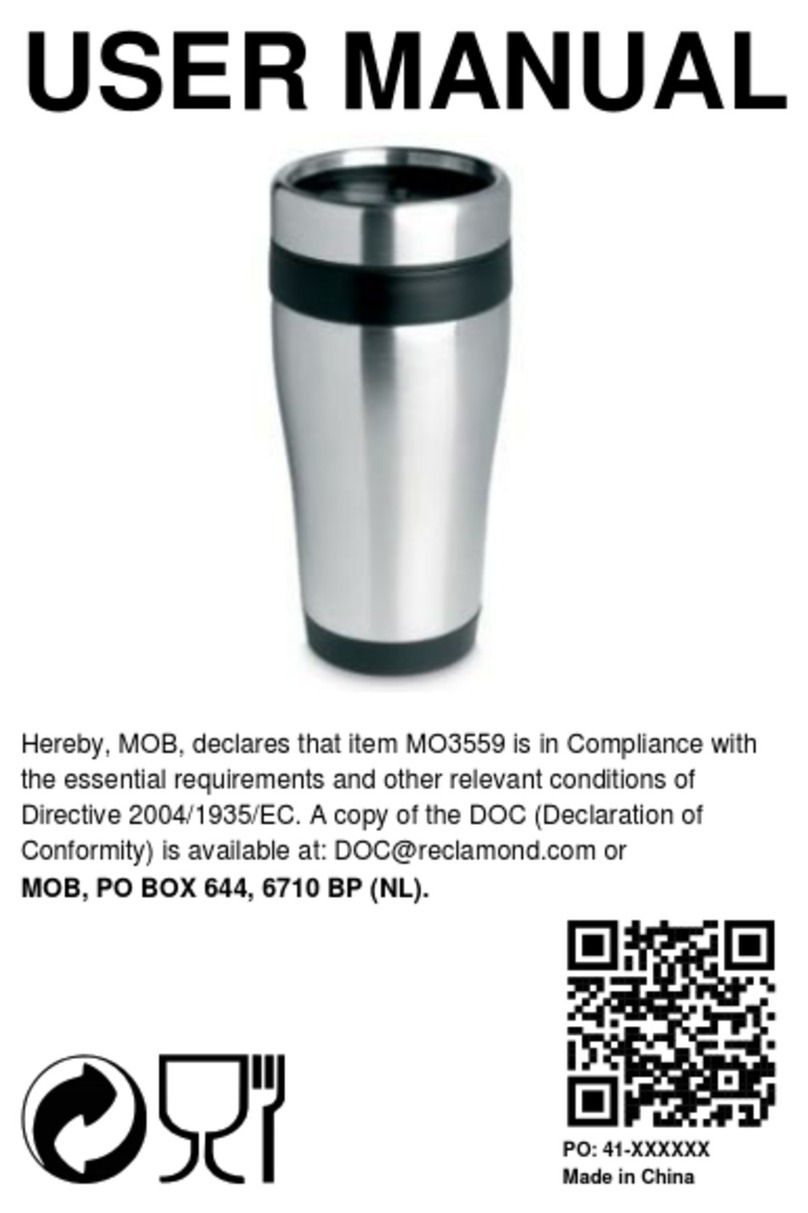MOB MO3559 Manual de usuario