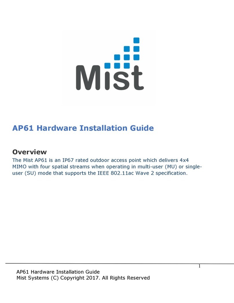 Mist AP61 Manual