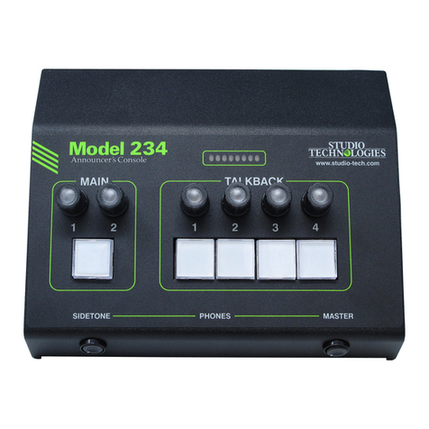 Studio Technologies 234 Manual de usuario