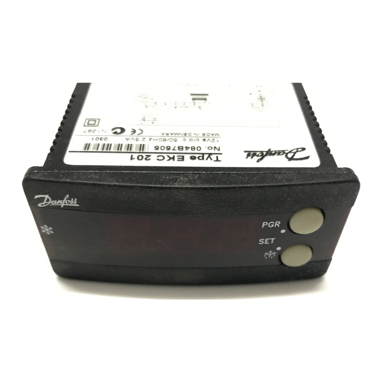 Danfoss EKC 201 Manual de usuario