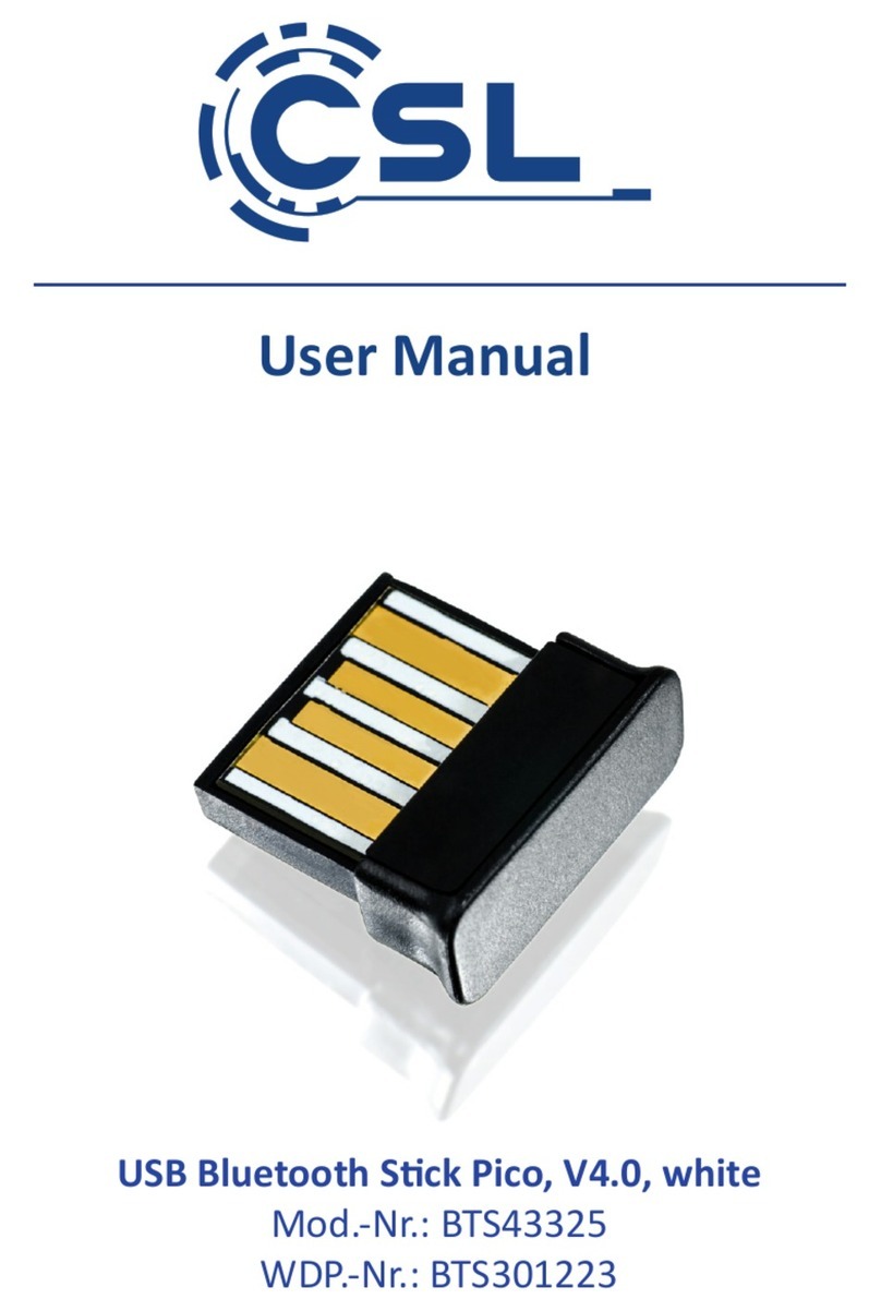 CSL BTS43325 Manual de usuario