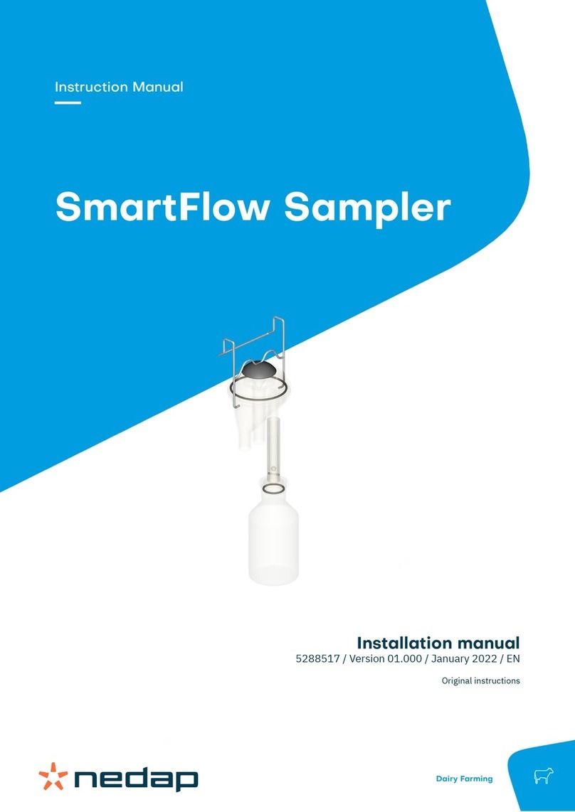 Nedap SmartFlow Sampler Manual de usuario Nedap SmartFlow Sampler Manual de usuario