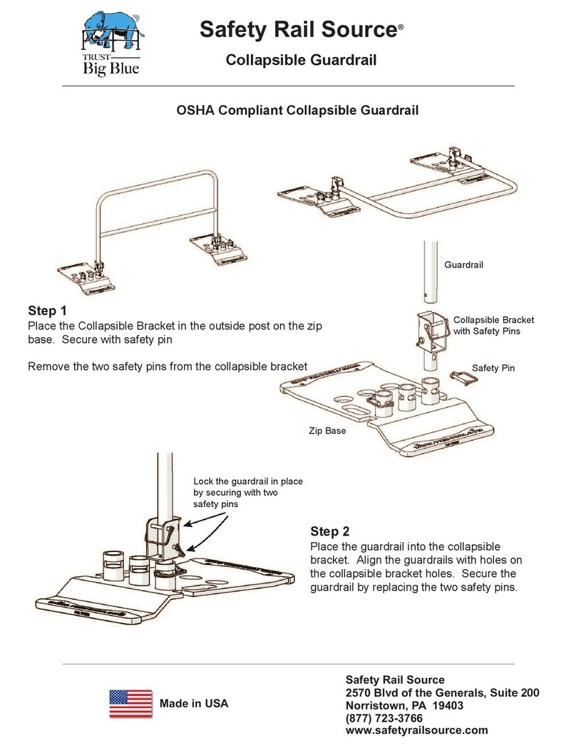 Safety Rail Source NextGen 3000 Manual de usuario