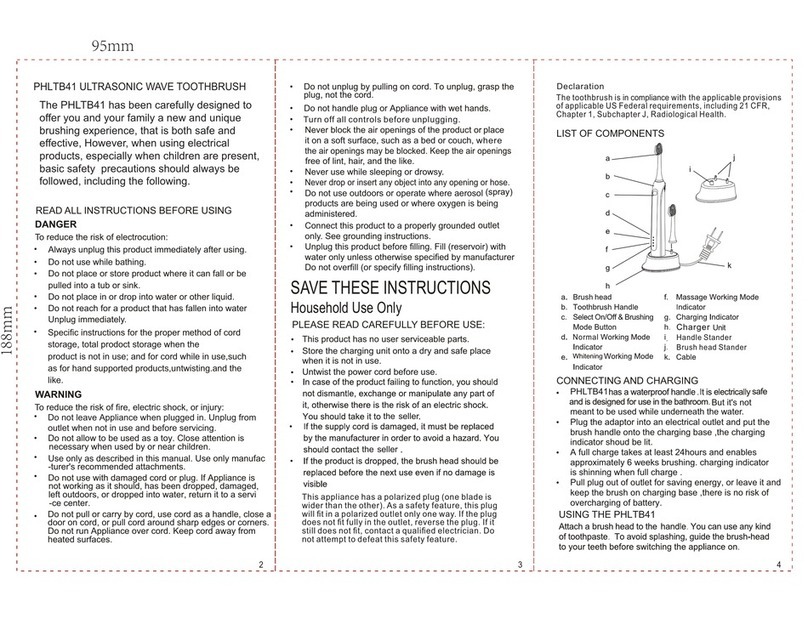 Pyle PHLTB41 Manual de usuario