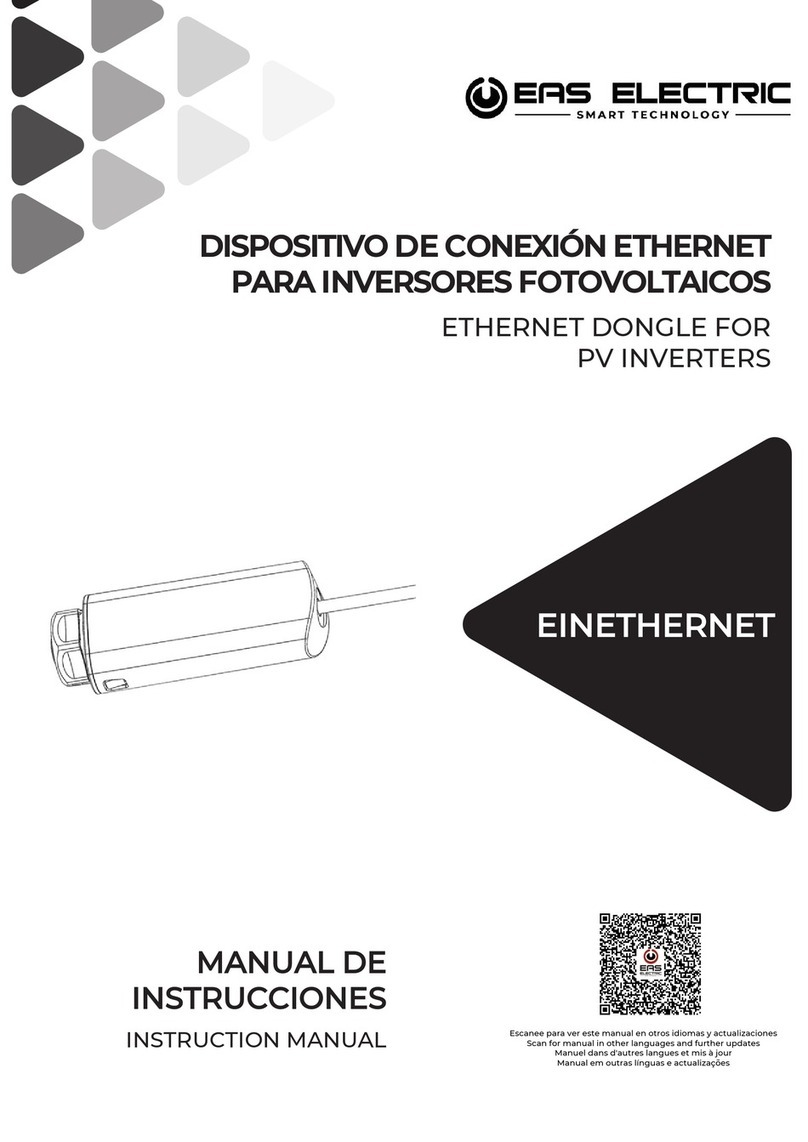 EAS Electric EINETHERNET Manual de usuario