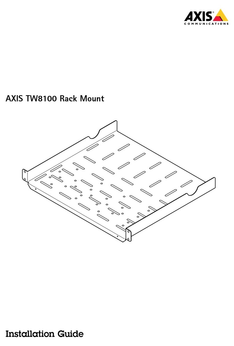 Axis TW8100 Manual de usuario