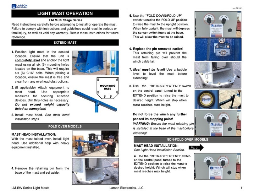 Larson Electronics LM Multi Stage Series Manual de usuario