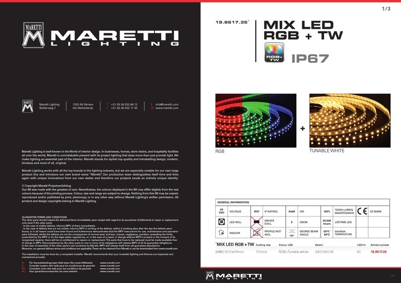 Maretti 19.8617.35 Manual de usuario