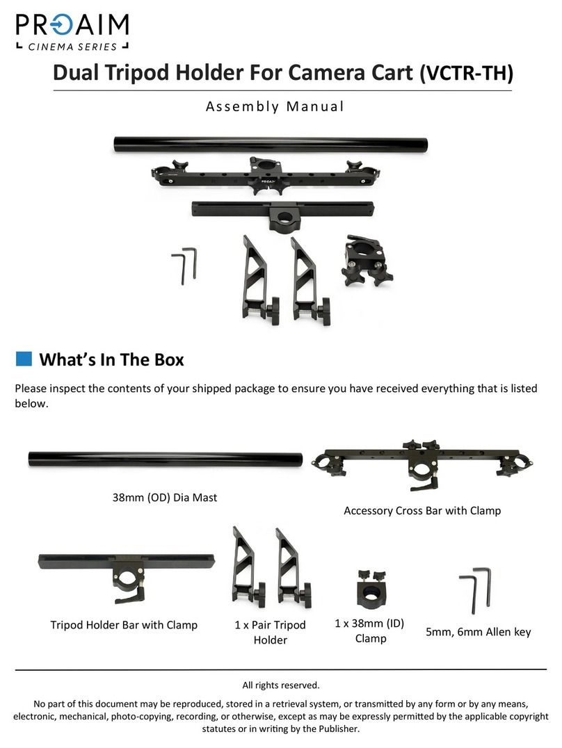PROAIM CINEMA VCTR-TH Manual de usuario PROAIM CINEMA VCTR-TH Manual de usuario