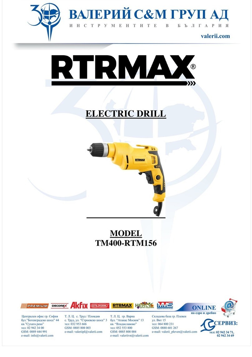 RTRMAX TM400-RTM156 Manual de usuario