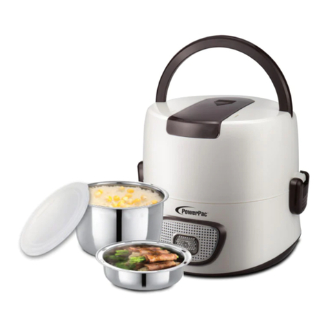 PowerPac PPRC113 Manual de usuario