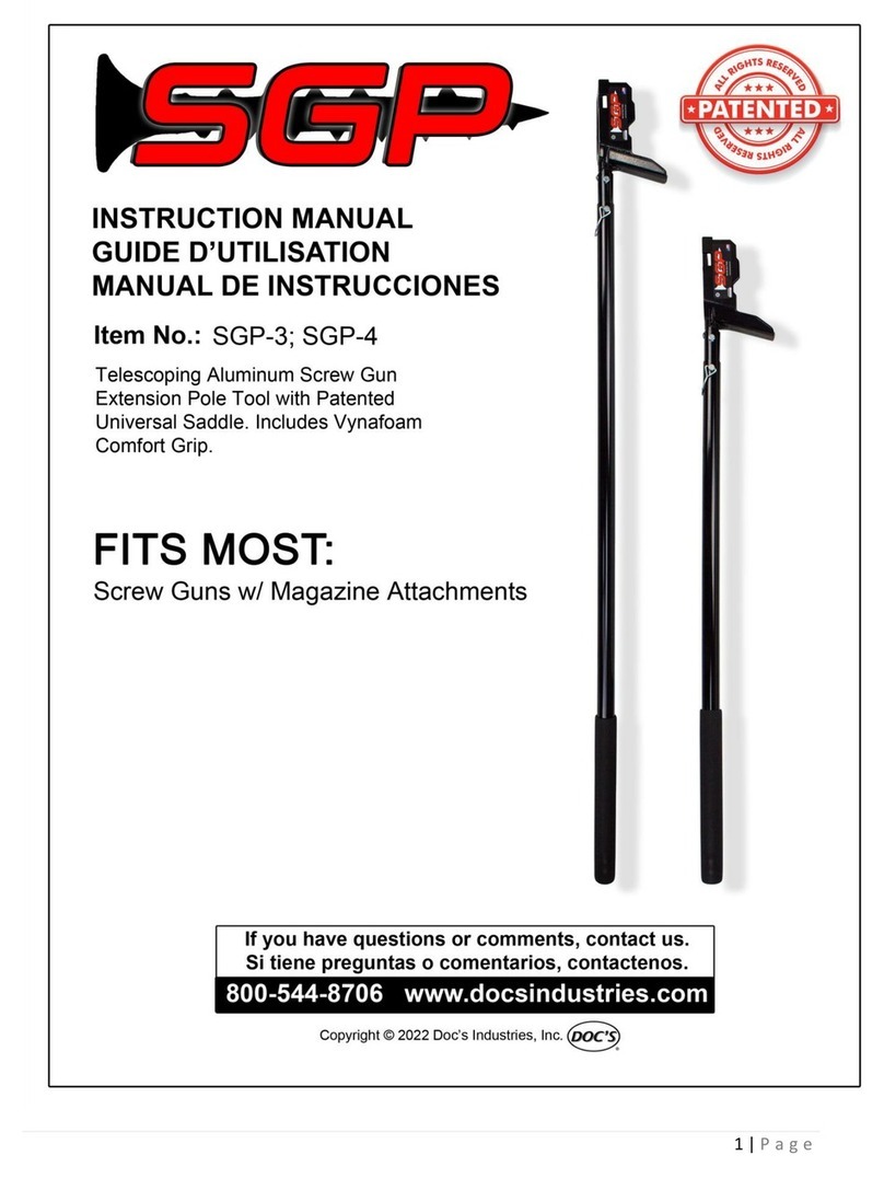 Doc's SGP-3 Manual de usuario