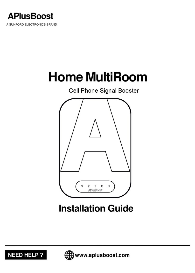 SUNFORD ELECTRONICS APlusBoost Home MultiRoom Manual de usuario