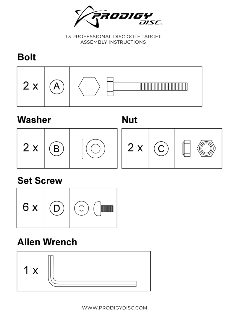 Prodigy T3 Manual de usuario Prodigy T3 Manual de usuario