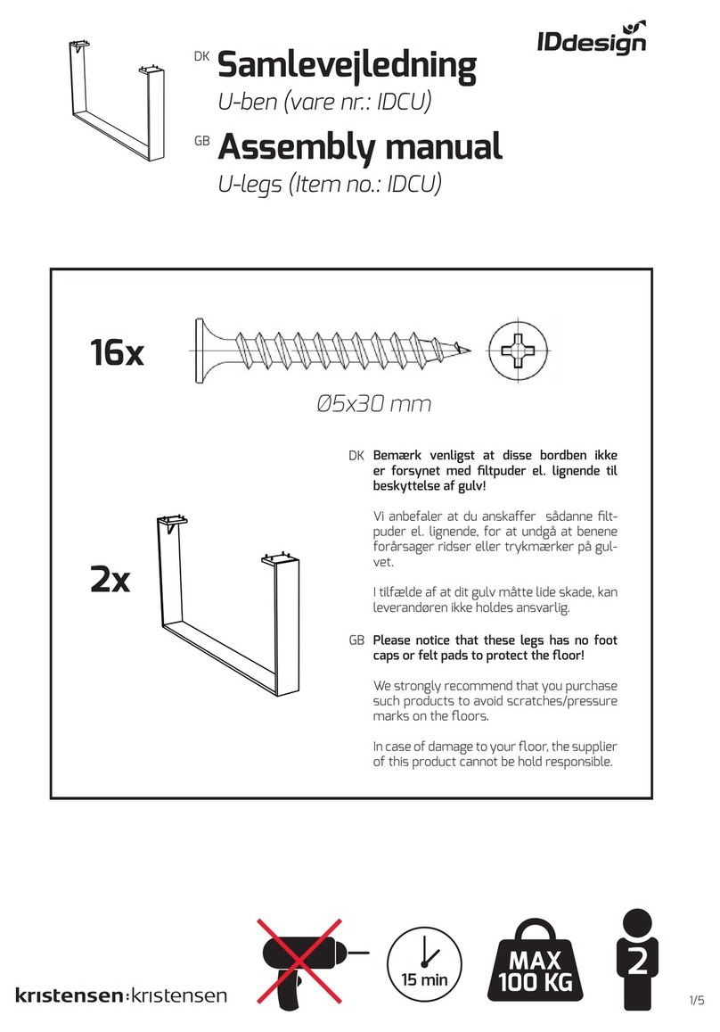IDesign IDCU Manual de usuario