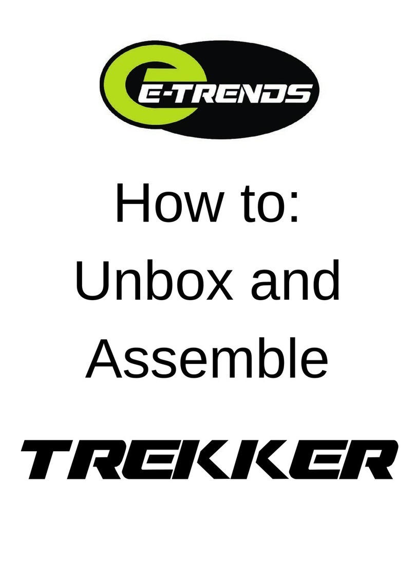 E-TRENDS TREKKER Manual de usuario