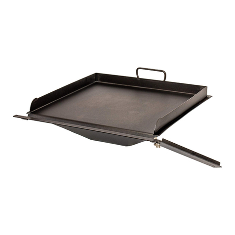 BBQ Hack Griddle Hack XL Manual de usuario