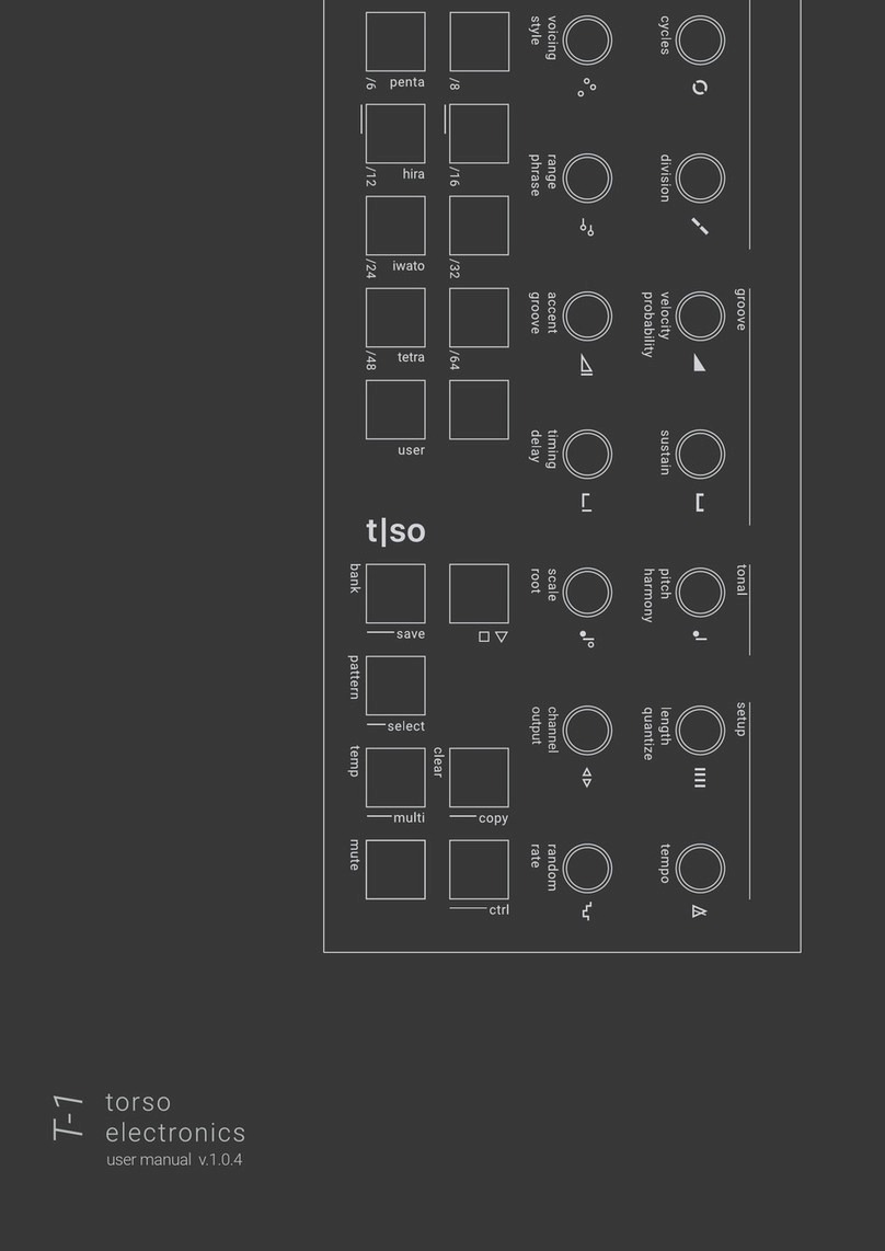 Torso Electronics T-1 Manual de usuario