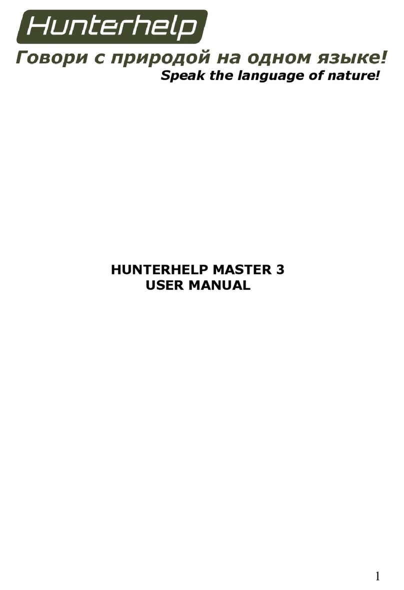 Hunterhelp MASTER 3 Manual de usuario
