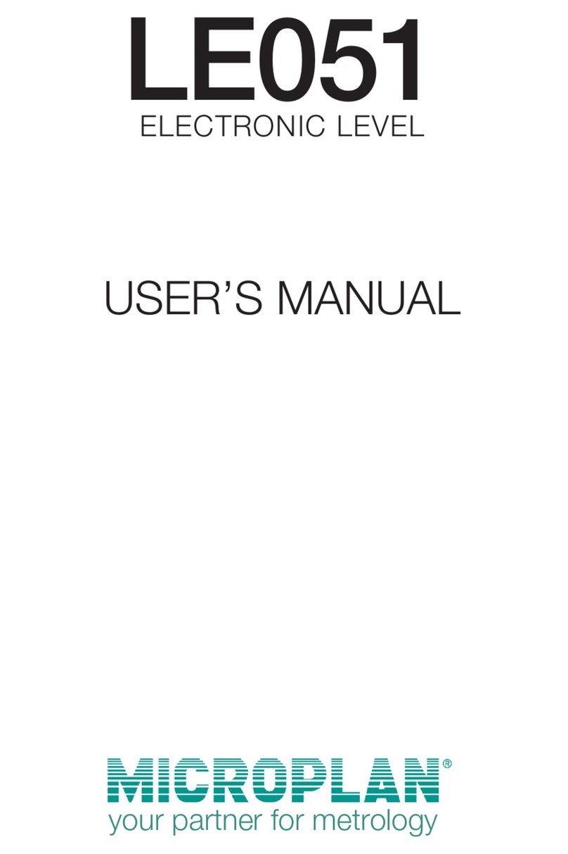 Microplan LE051 Manual de usuario