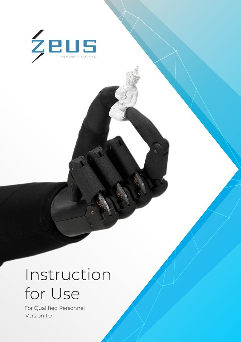 Aether Biomedical Zeus Manual de usuario
