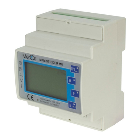 MerCs Strider M8 Manual de usuario