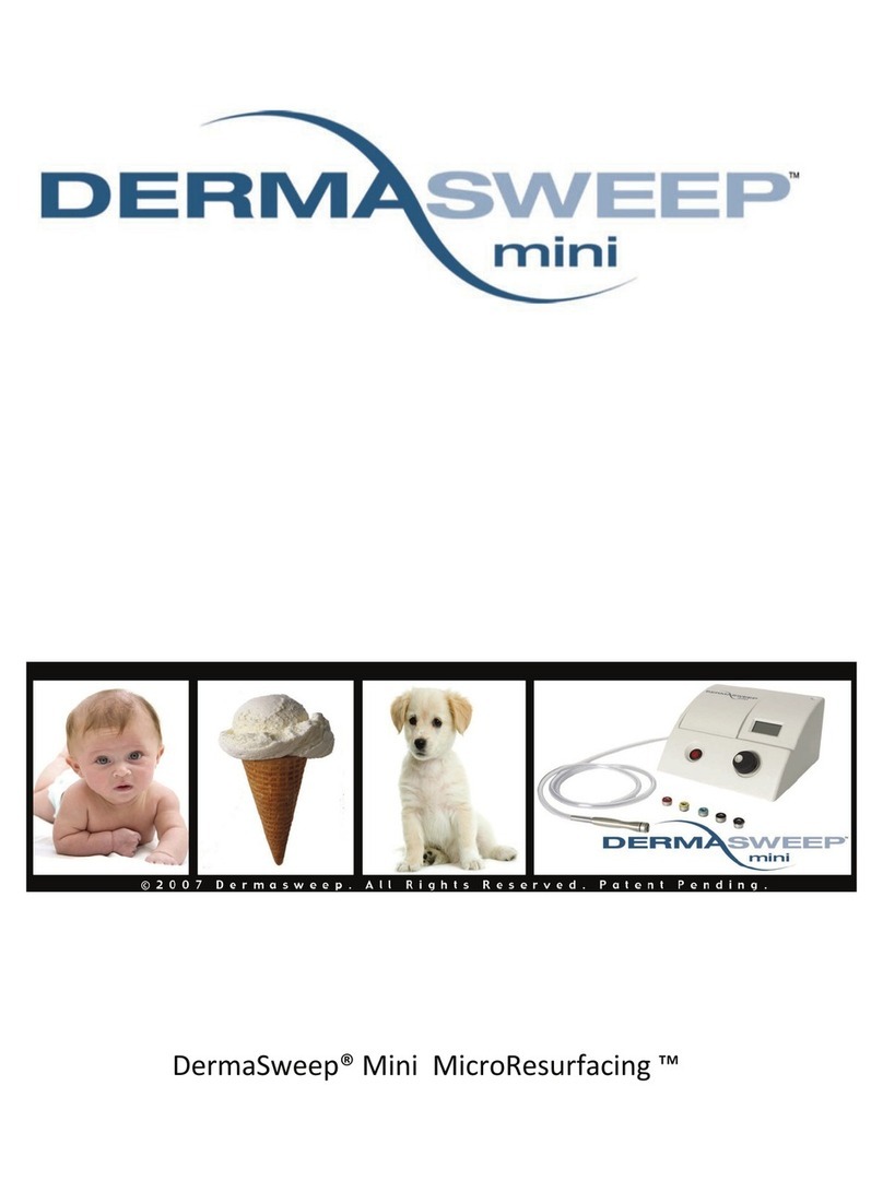 DermaSweep MicroResurfacing Mini Manual de usuario