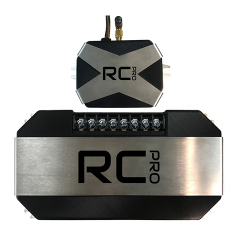 RideController RC Pro Manual de usuario
