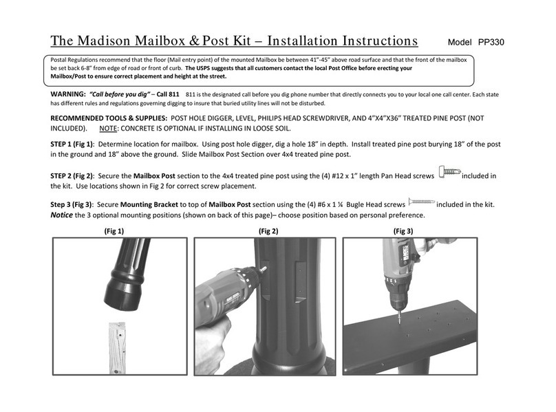 Creative Solutions Madison PP330 Manual de usuario