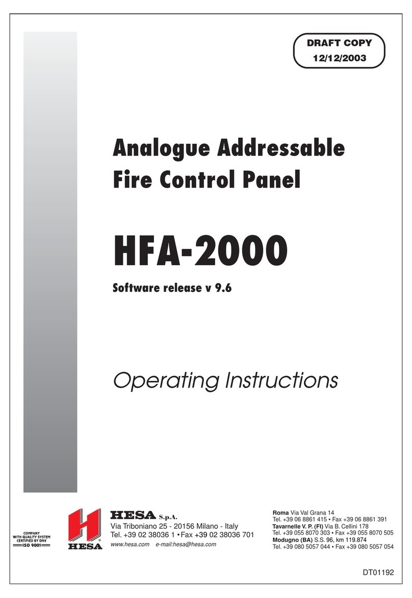HESA HFA-2000 Manual de usuario HESA HFA-2000 Manual de usuario