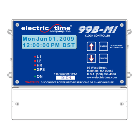 Electric Time 99B-MI Manual de usuario