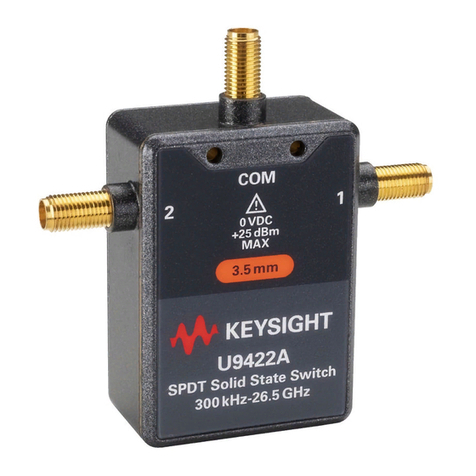 Keysight Technologies U9422A Manual de usuario