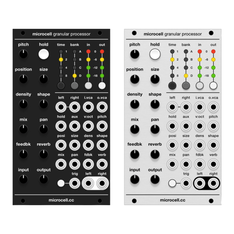 microcell granular processor Manual de usuario