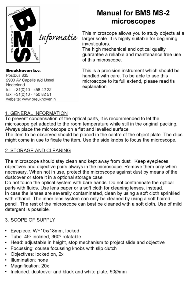 BMS MS-2 Manual de usuario