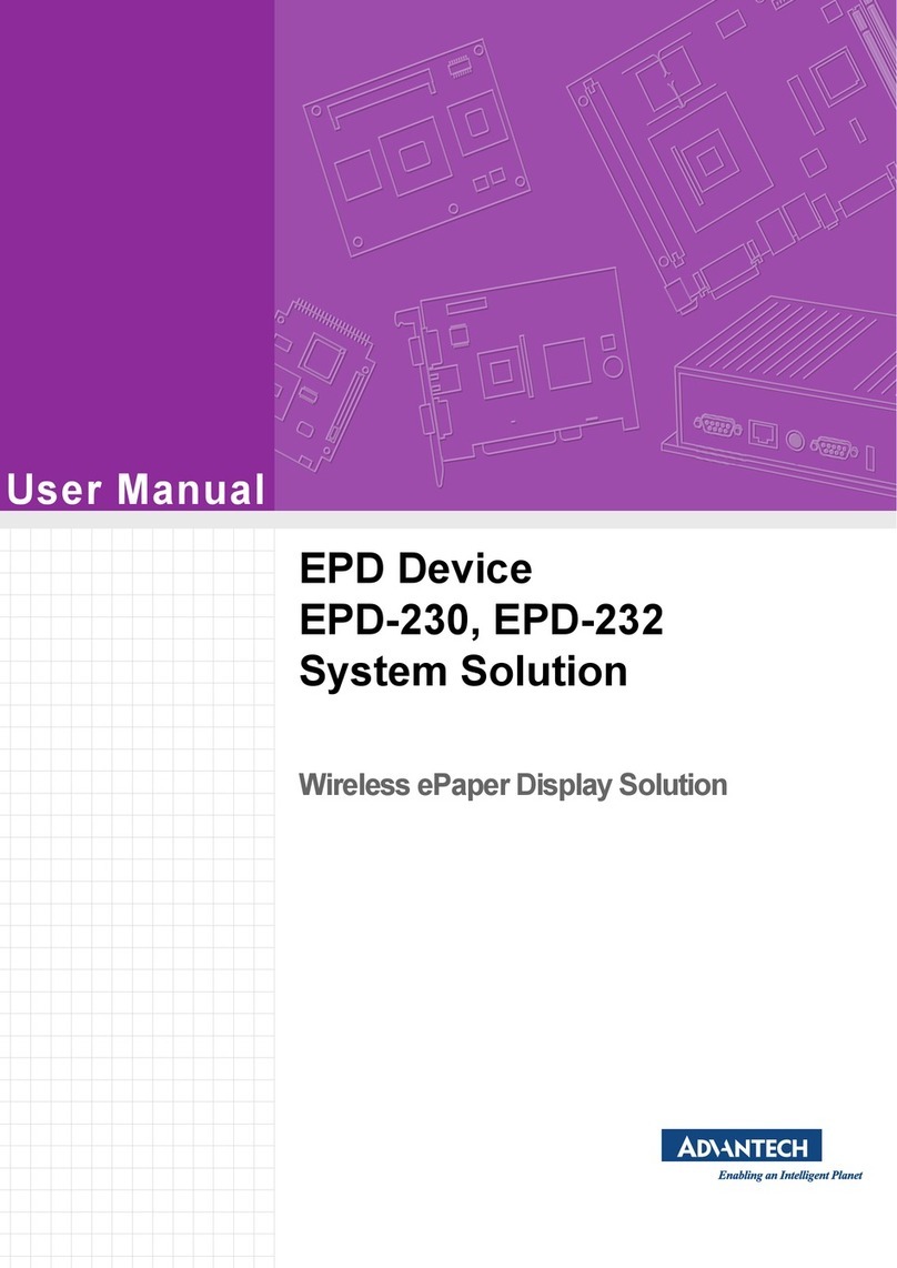 Advantech EPD-230 Manual de usuario