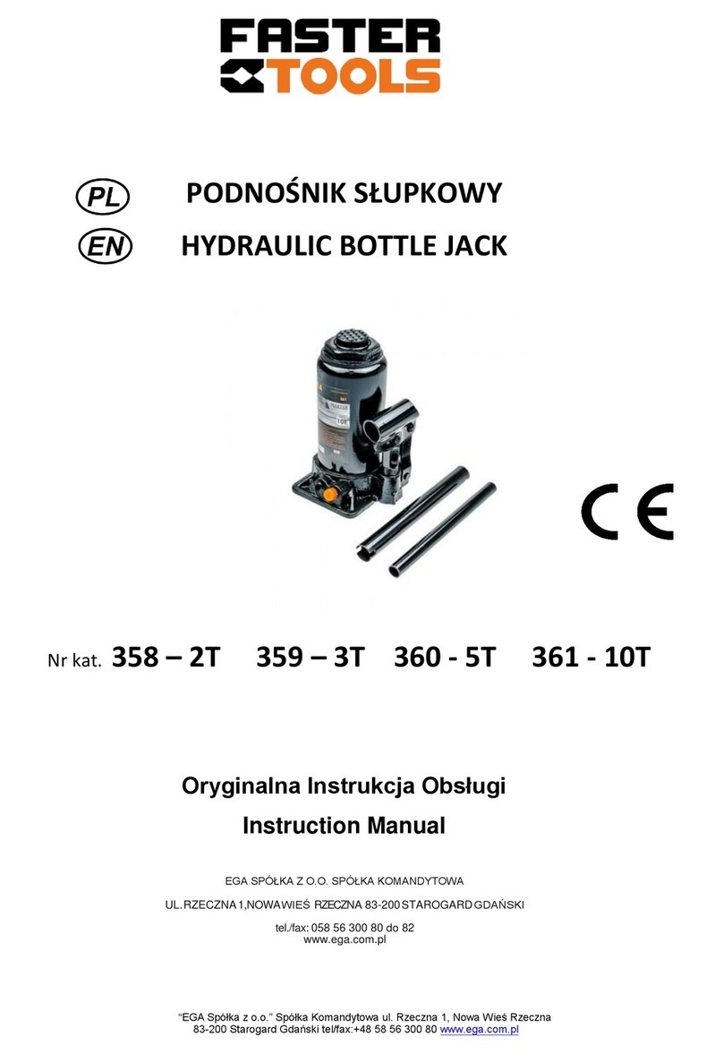 FASTER TOOLS 358-2T Manual de usuario