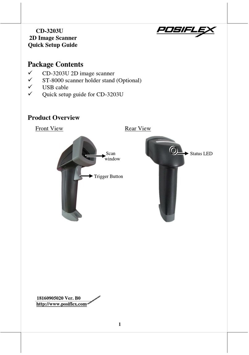 POSIFLEX CD-3203U Manual de usuario