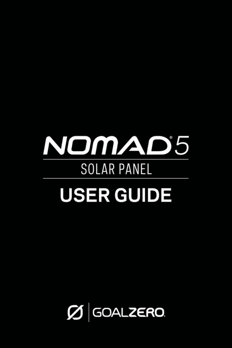 GOAL ZERO NOMAD 5 Manual de usuario
