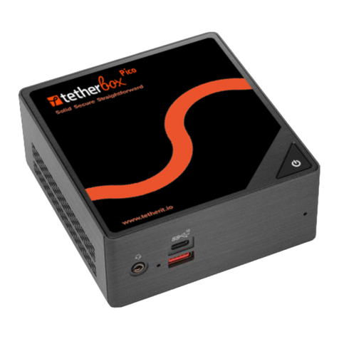 Tether Tetherbox Manual de usuario