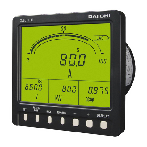 Daiichi Electronics SQLC-110L Manual de usuario