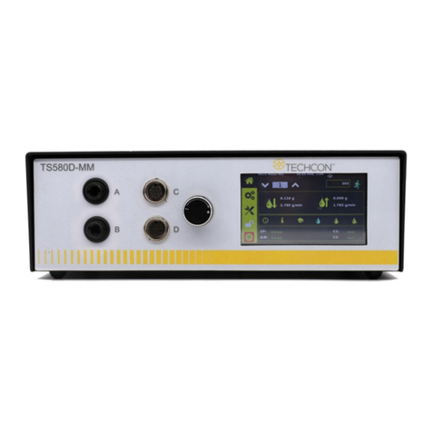 TECHCON TS580D-MM Manual de usuario