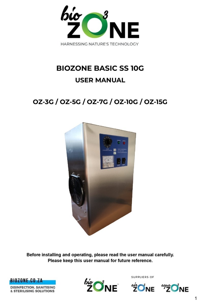 BioZone BASIC SS 10G Manual de usuario