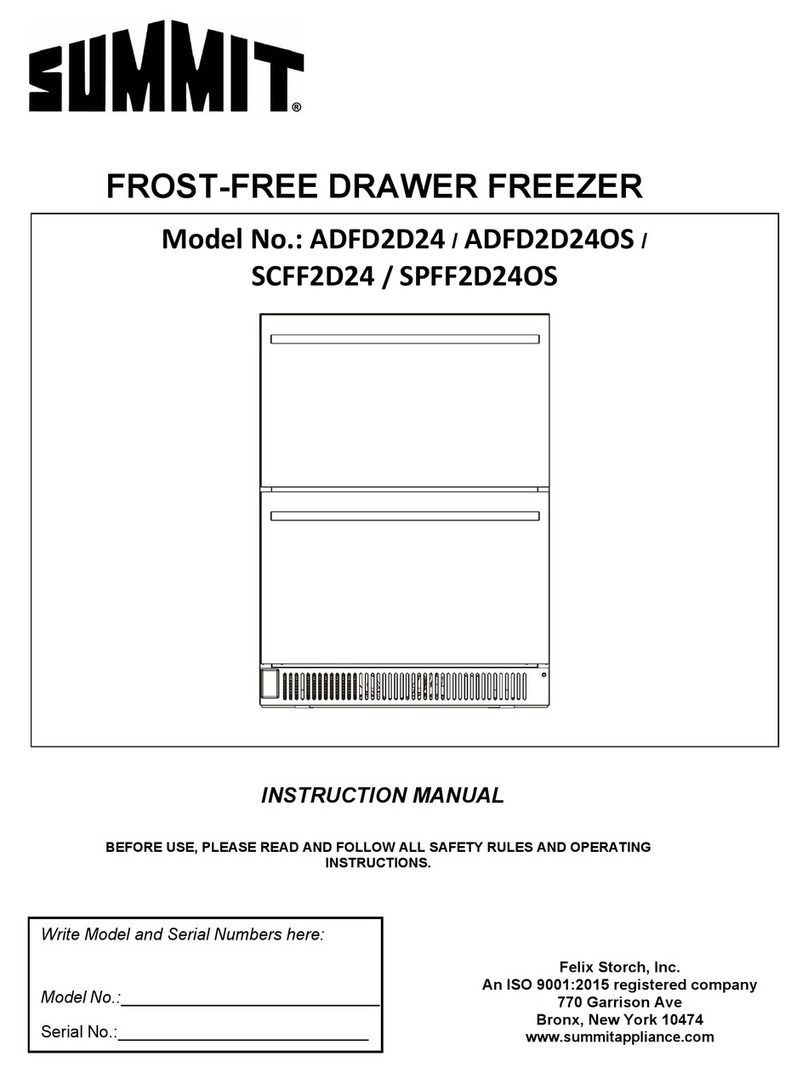 Summit ADFD2D24 Manual de usuario