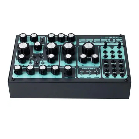 Dreadbox Erebus Instrucciones de uso